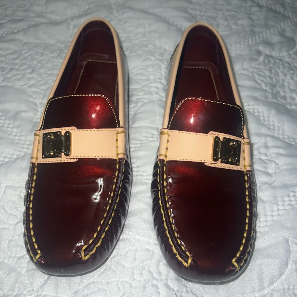 ♥️ Authentic Louis Vuitton Loafer patent shoes 37 - Picture 13 of 16